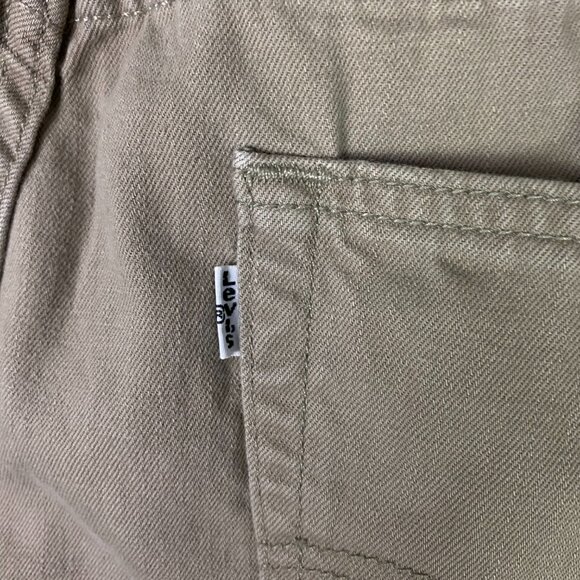 Levi's 505 Jeans Pants Men's 36 x 34 Tan Brown Regular Fit Straight Leg 0718 - Picture 6 of 13